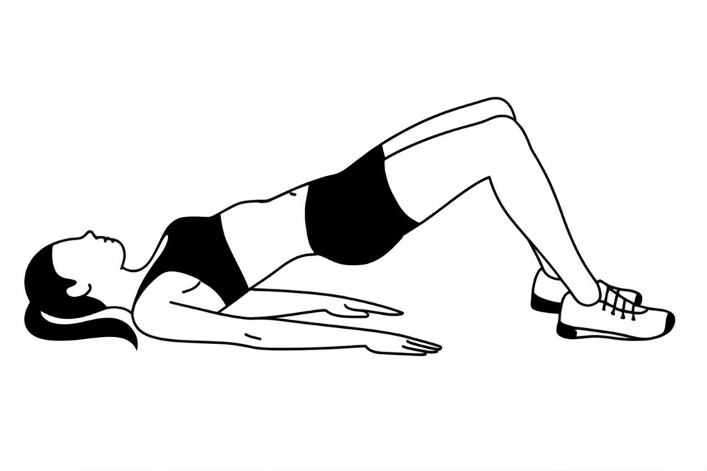 Glute Bridge Exercise