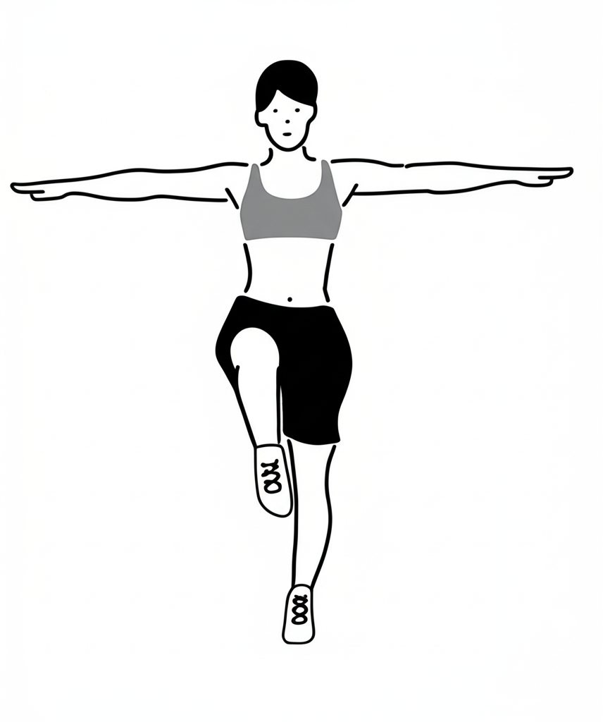 Single Leg Stand Exercise