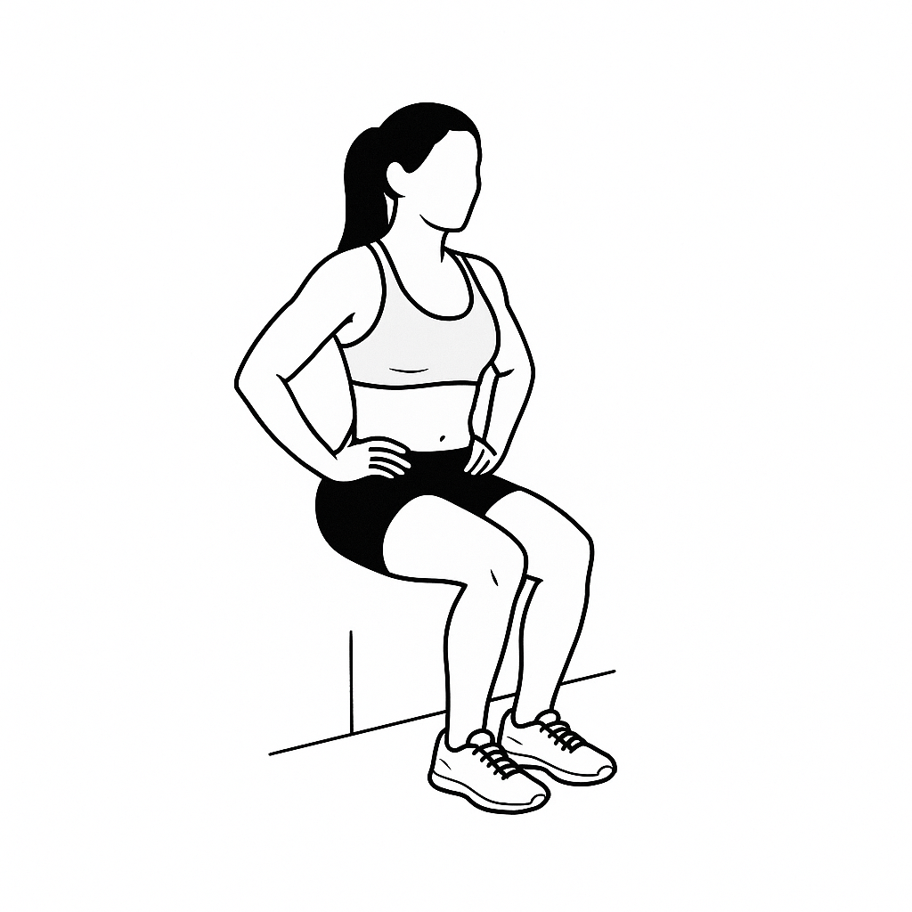 Wall Sit Exercise